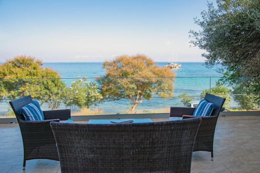 Boukari Blu Studio Boukari Beach Mpoukaris Esterno foto